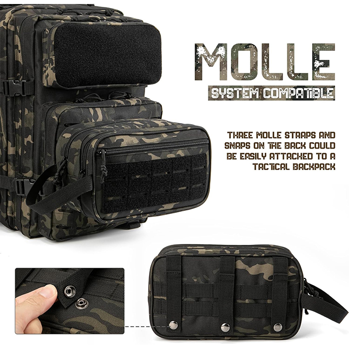Customized Tactical Tool Molle Pouches without Patch