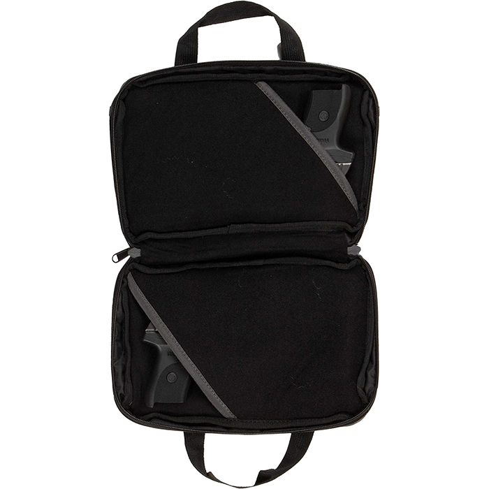 Double Attached Handgun Case