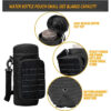 Tactical Molle Water Bottle Pouch with Shoulder Strap