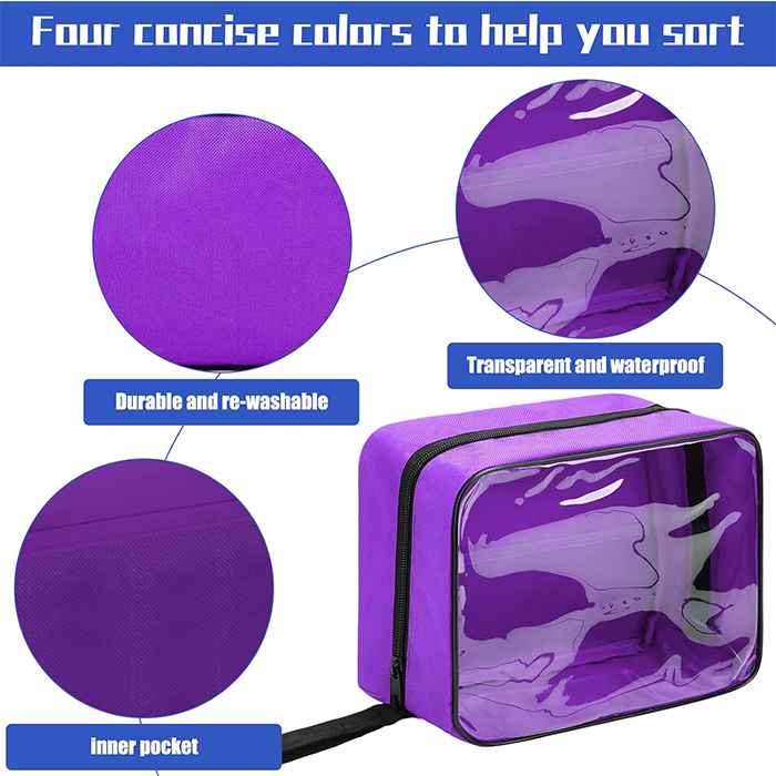 4 Pcs Large Empty First Aid Pouches