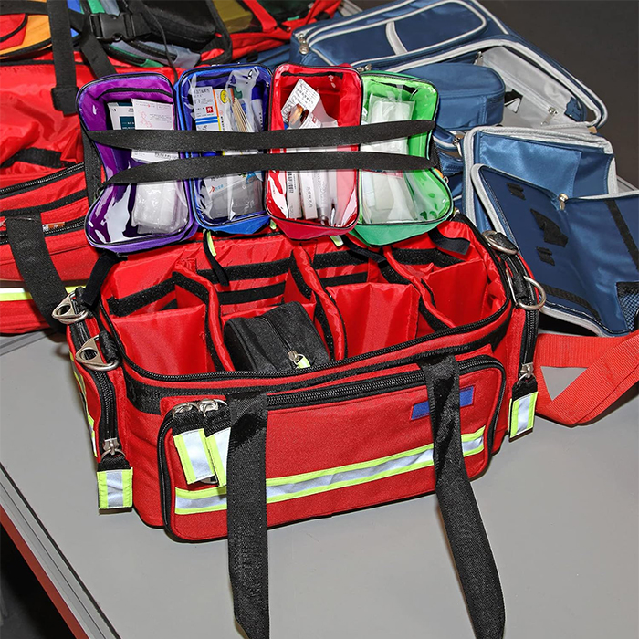 4 Pcs Large Empty First Aid Pouches