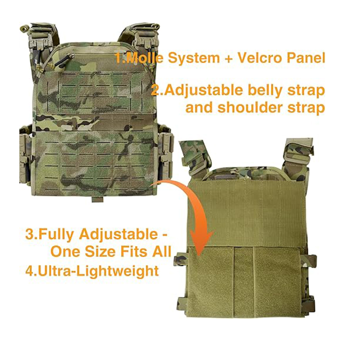 Custom Camo Tactical Vest