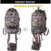 Hunting Backpack with Rifle Holder for Camping