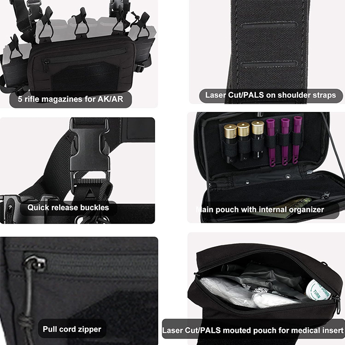 Laser-Cut Tactical Chest