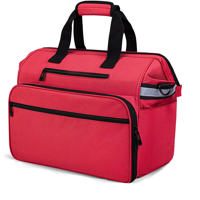 Medical Supplies Bag with Padded Laptop Sleeve