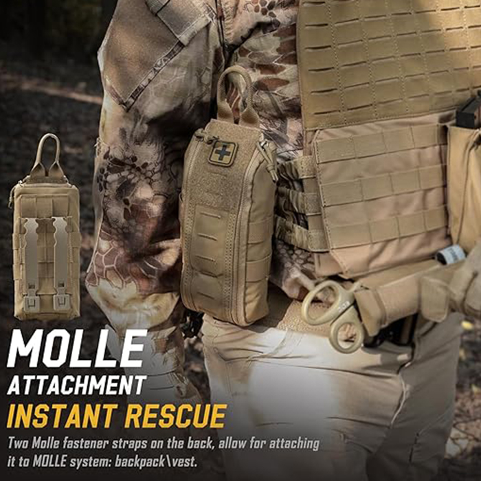 Survival Bag with Cross Patch