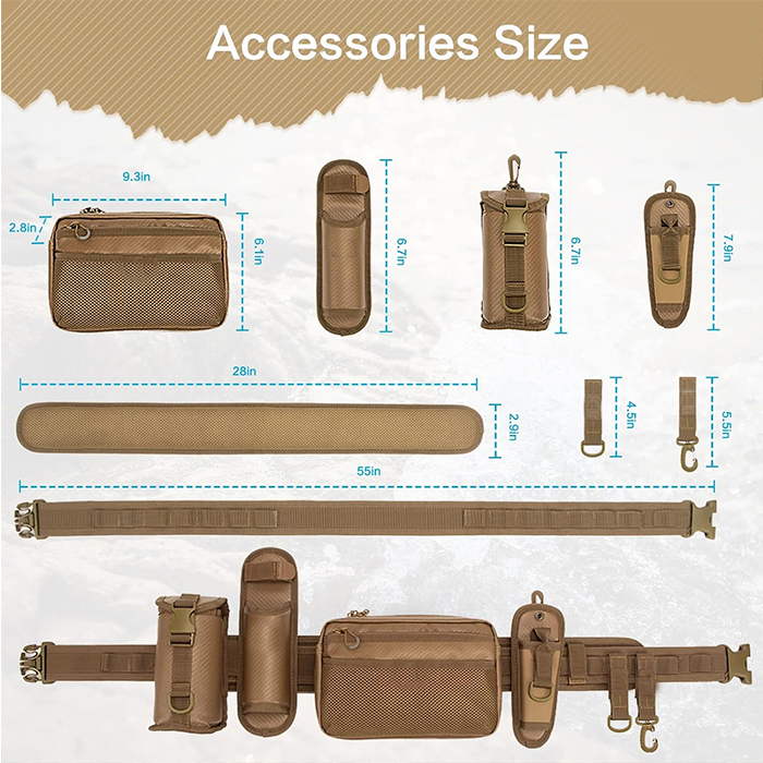 Adjustable Fishing Tackle Bag Set
