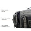 Heavy Duty Fishing Tackle Duffle Bag