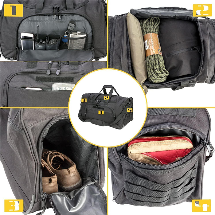 Tactical Duffle Gym Bag