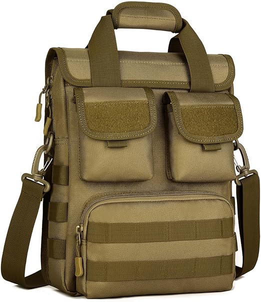 Tactical Messenger Bag MOLLE Sling Pack