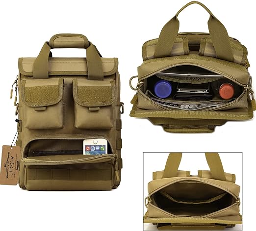 Tactical Messenger Bag MOLLE Sling Pack